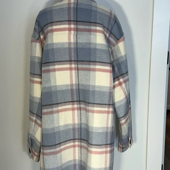 Rails Plaid Utility Jacket in Blue and Pink - Picture 2 of 12